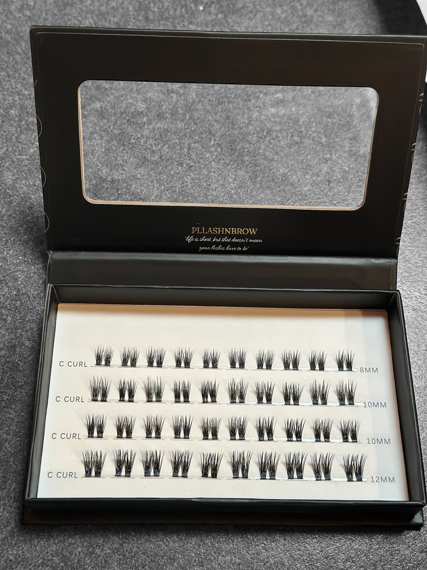 'GLAMOUR' Handmade Segmented Eyelashes